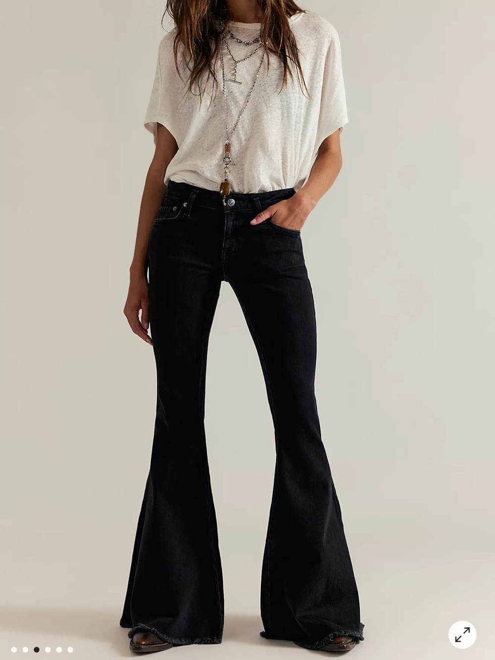 NWT Free People We The Free Emre Flare Jeans